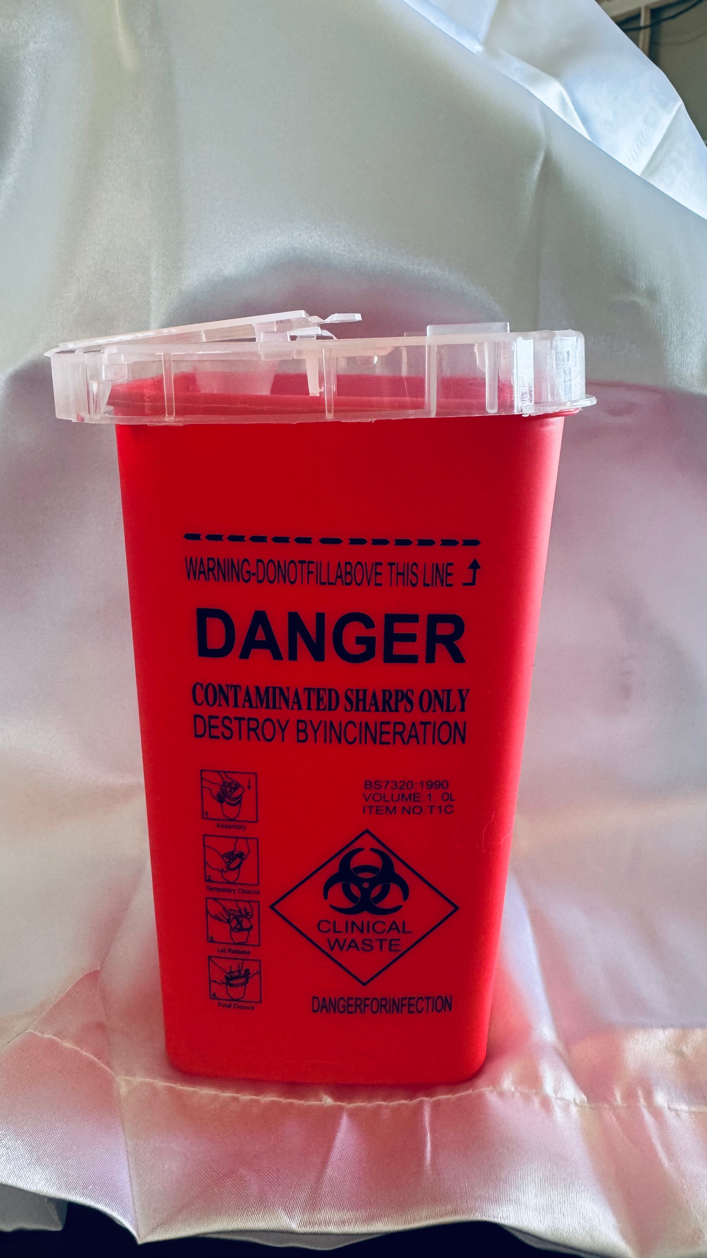 Biohazard Disposal Box