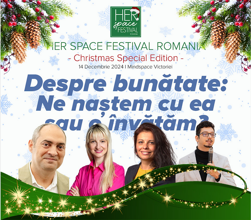 Gelu Duminica (sociolog, director executiv Agentia de Dezvoltare Comunitara "Impreuna"), Ioana Podina (dr.psiholog, presedinte Asociatia Mindcare For All, profesor universitar), Liliana Paduraru (Coach Vocational, Trainer de Dezvoltare Personala), Marius Braila (Fondator Asociatia Supereroilor)