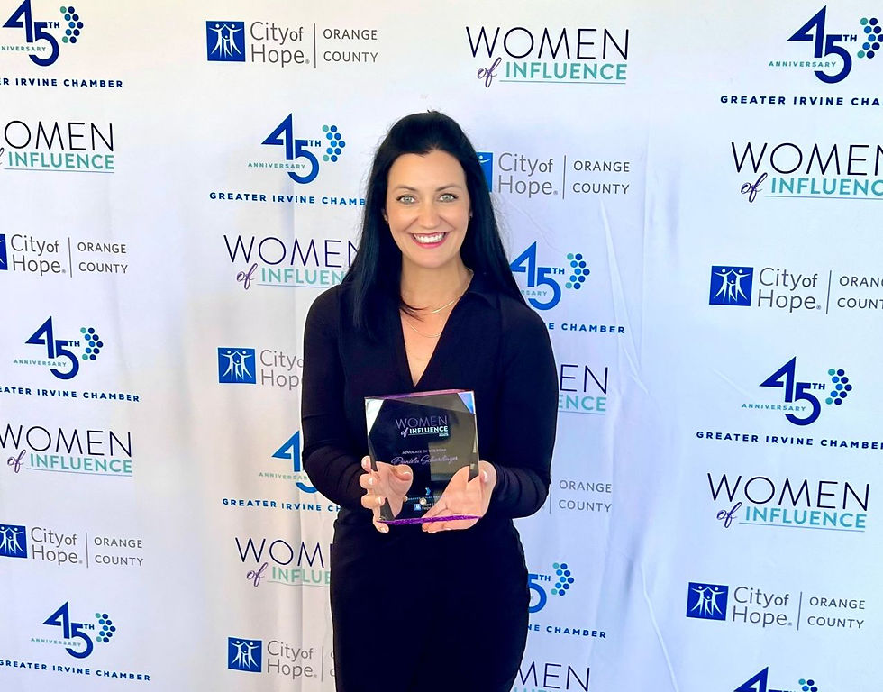 Daniela Schardinger Named Woman of Influence Advocate of the Year by Chamber of Commerce