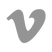 Grey Vimeo Icon