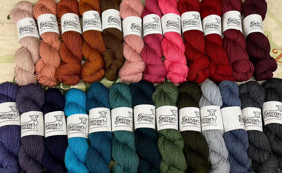 Thumbnail: Shepherds Wool Blues / Greens