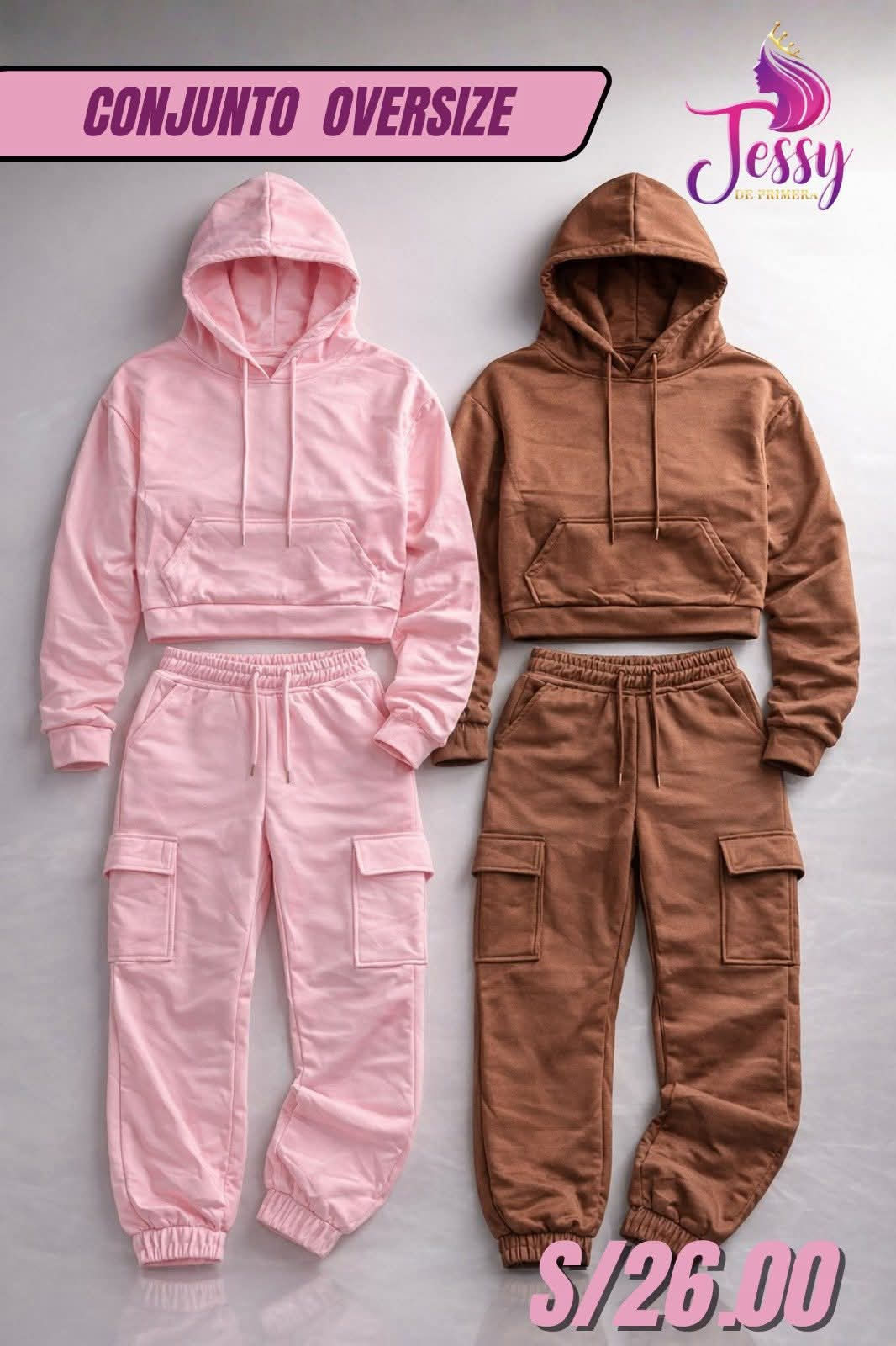 CONJUNTO OVERSIZE CARGO