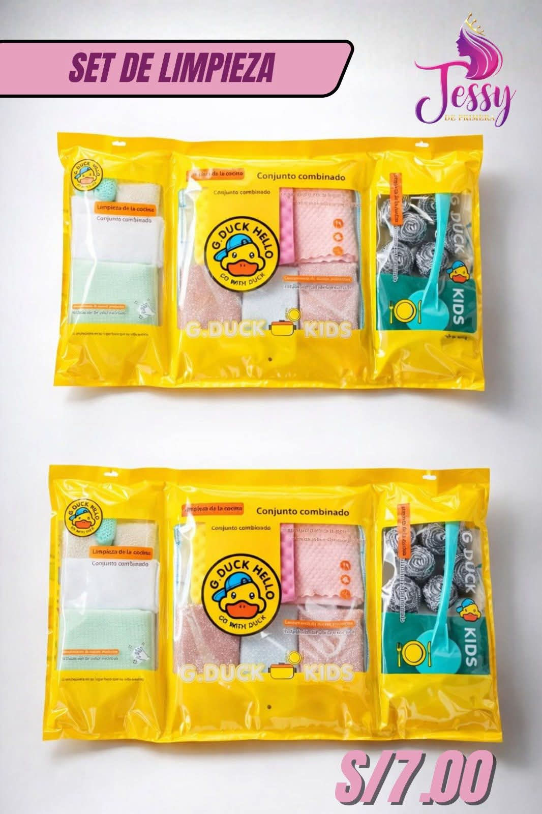 JUEGO DE LIMPIEZA DE COCINA