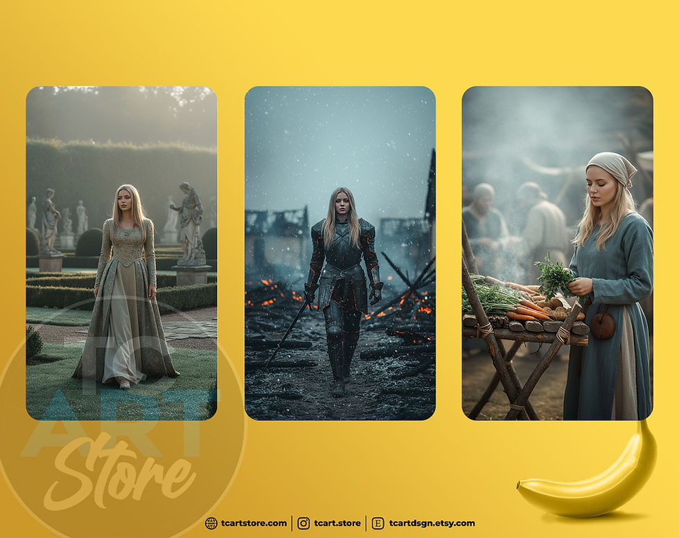 Thumbnail: 170 Nano Banana Prompts Medieval vol.1