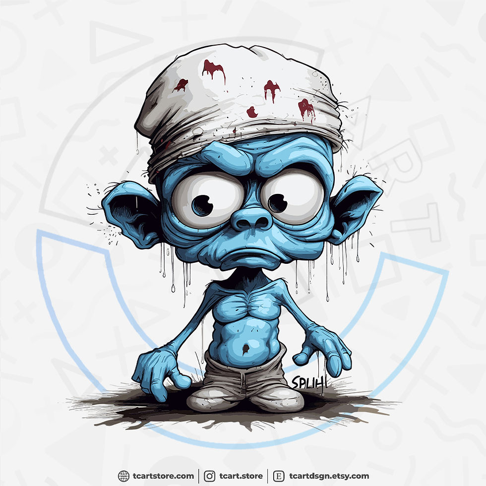 Thumbnail: Zombie vol.1 T-Shirt Design Bundle