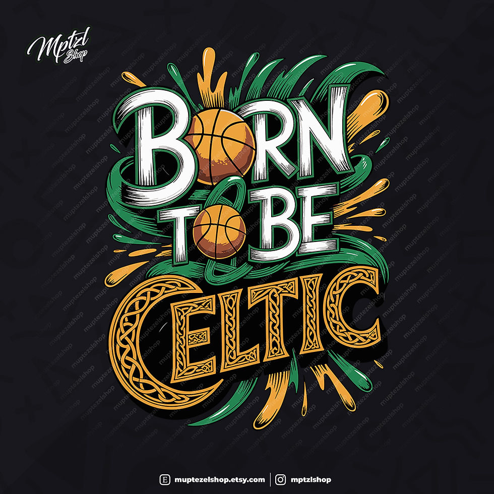 7 Boston-Inspired Basketball Designs Bundle