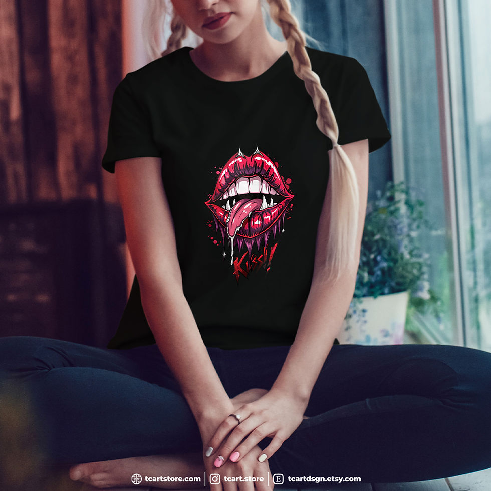 Thumbnail: Gothic vol.1 T-Shirt Design Bundle