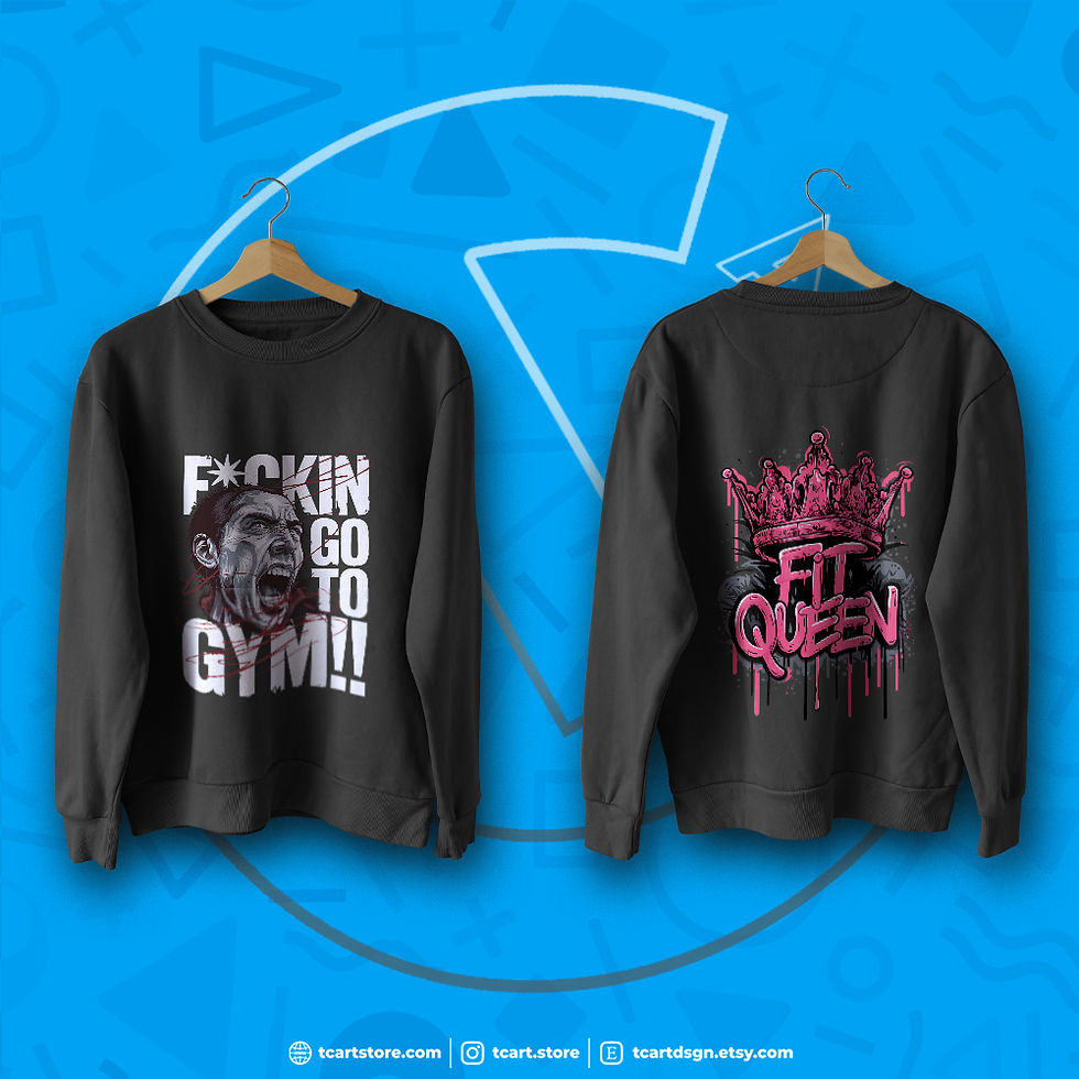 Thumbnail: Gym 2 Tshirt Design Bundle