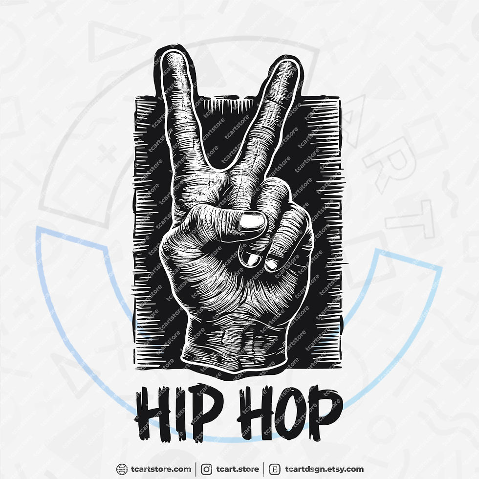 Thumbnail: Hip Hop 1 Tshirt Design Bundle