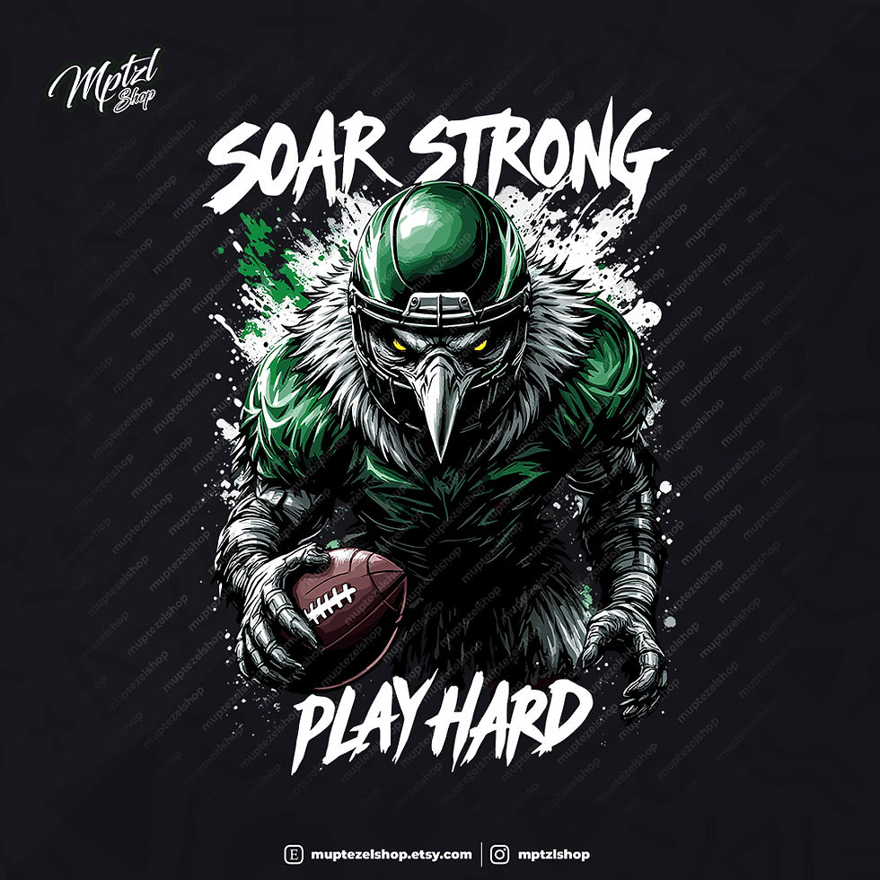 7 Philadelphia-Inspired Football Designs Bundle