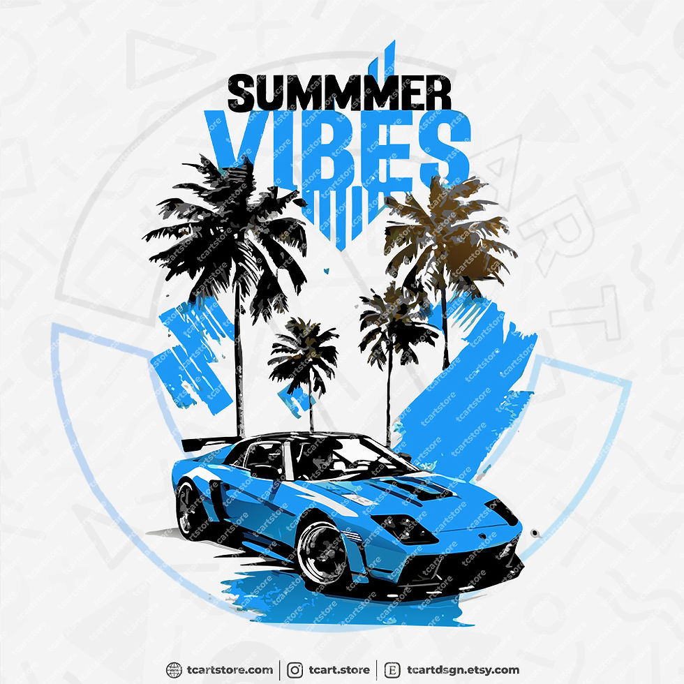 Thumbnail: Summer vol.1 T-Shirt Design Bundle