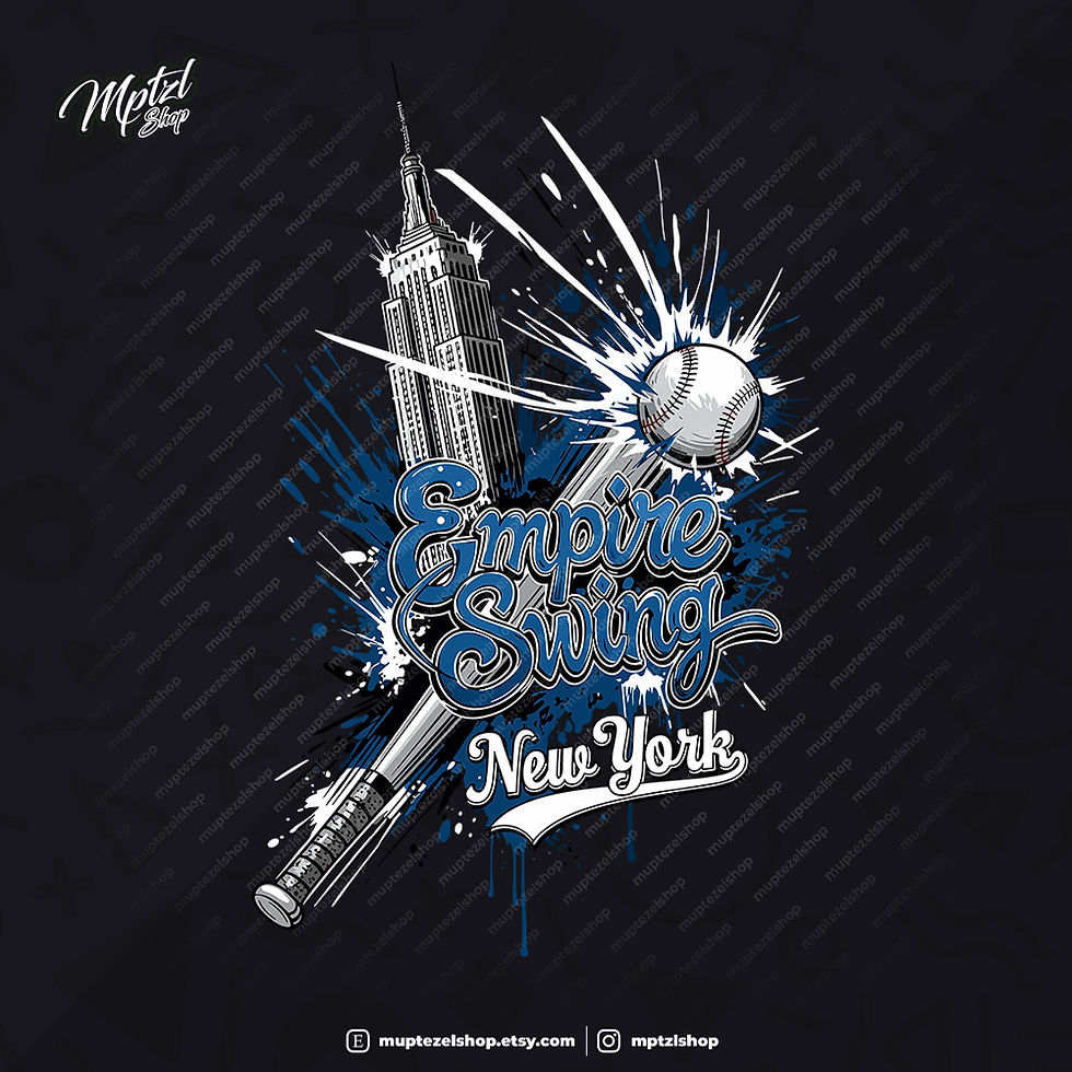 7 New York-Inspired Baseball Designs Bundle