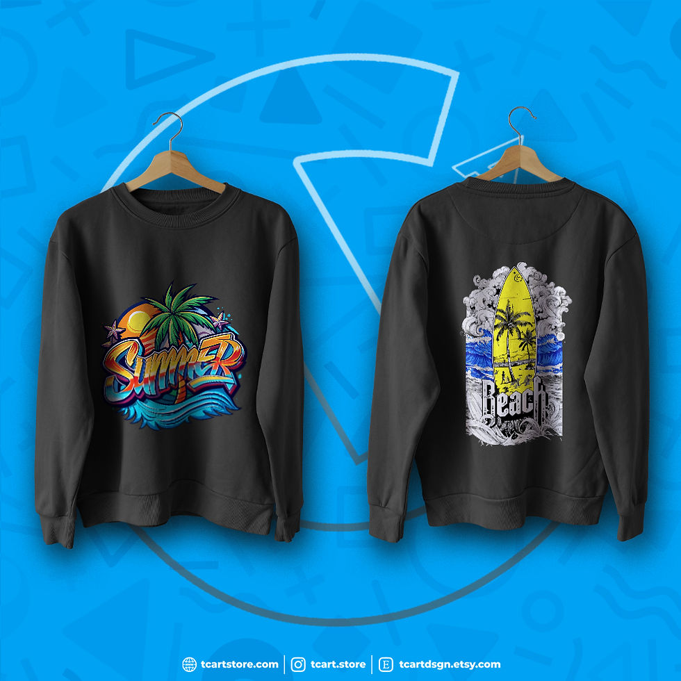 Thumbnail: Summer vol.1 T-Shirt Design Bundle