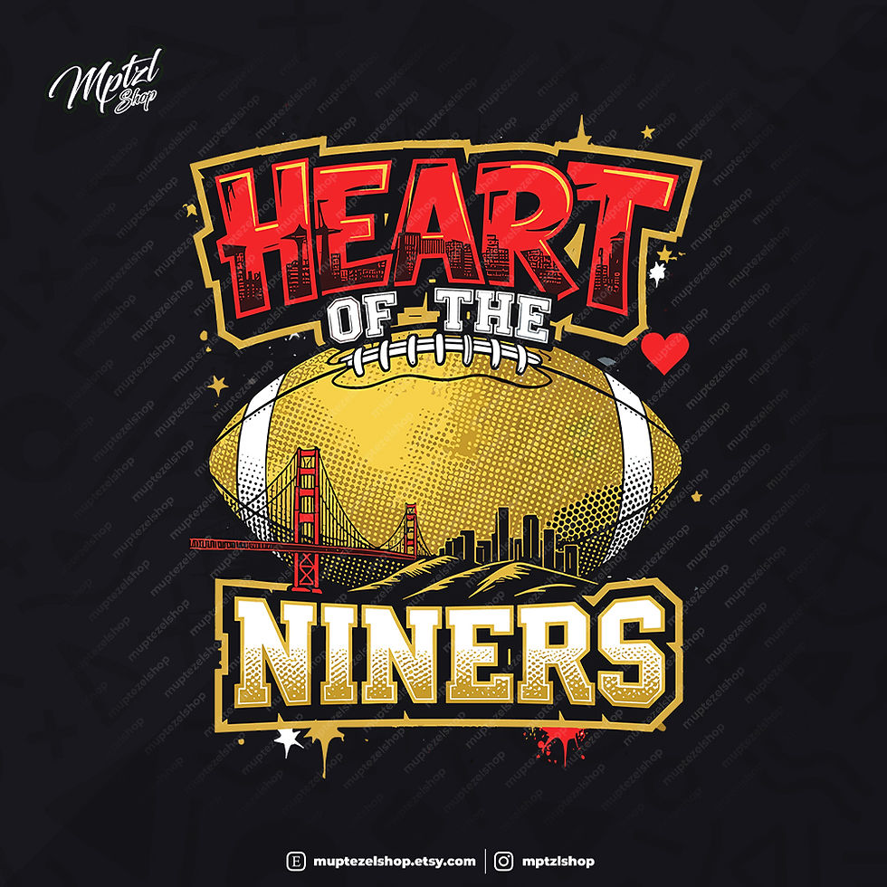 7 San Francisco-Inspired Football Designs Bundle