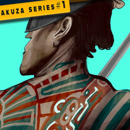 my little yakuza digital painting illustration art