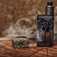 vape Viking thunder airbrush art