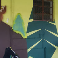 bear animal wall art mural graffiti 