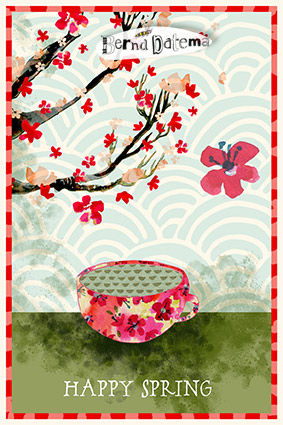 Thumbnail: Set van 4 kaarten - 3: Japanese Dreams