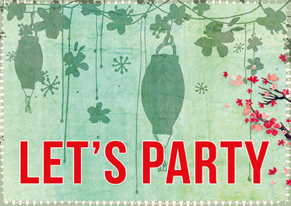 Thumbnail: Postcard Let's Party