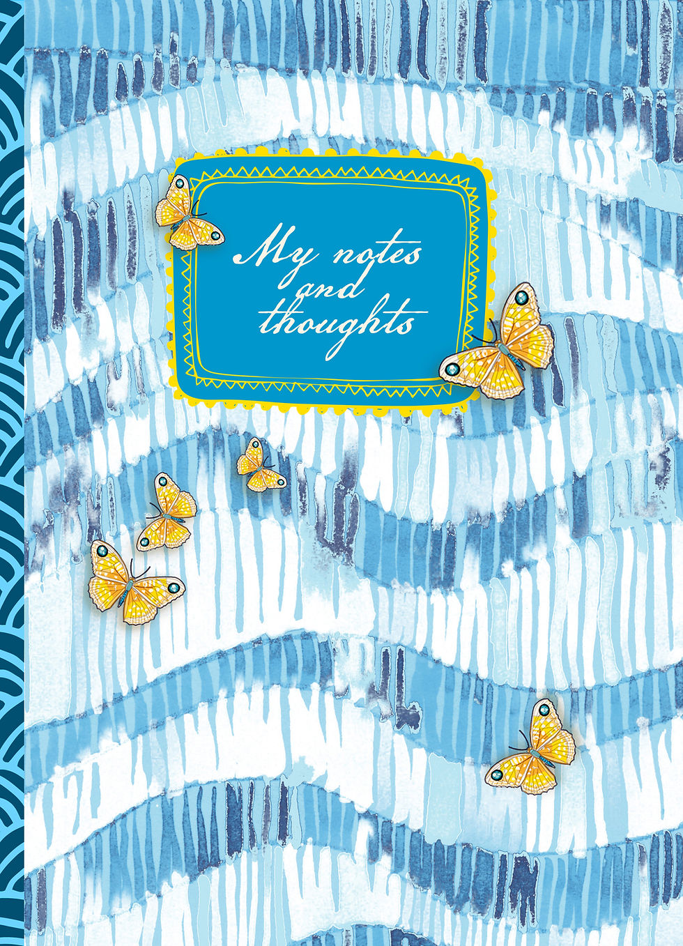 Thumbnail: Blue waves and butterflies: journal