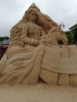 4.Świnoujście - rzeźba z piasku