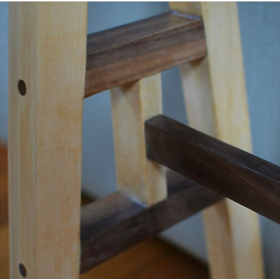 Thumbnail: Maple and Black Walnut River Console Table