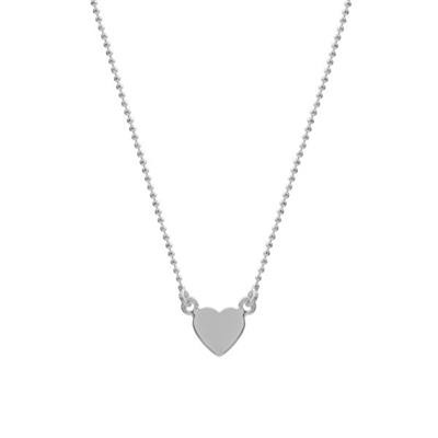 Sterling Silver Heart Necklace
