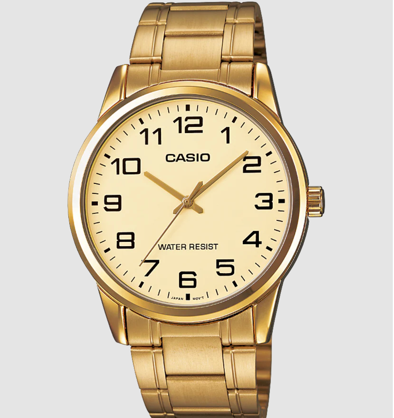 Casio MTPV001G-9B Gold Tone Watch