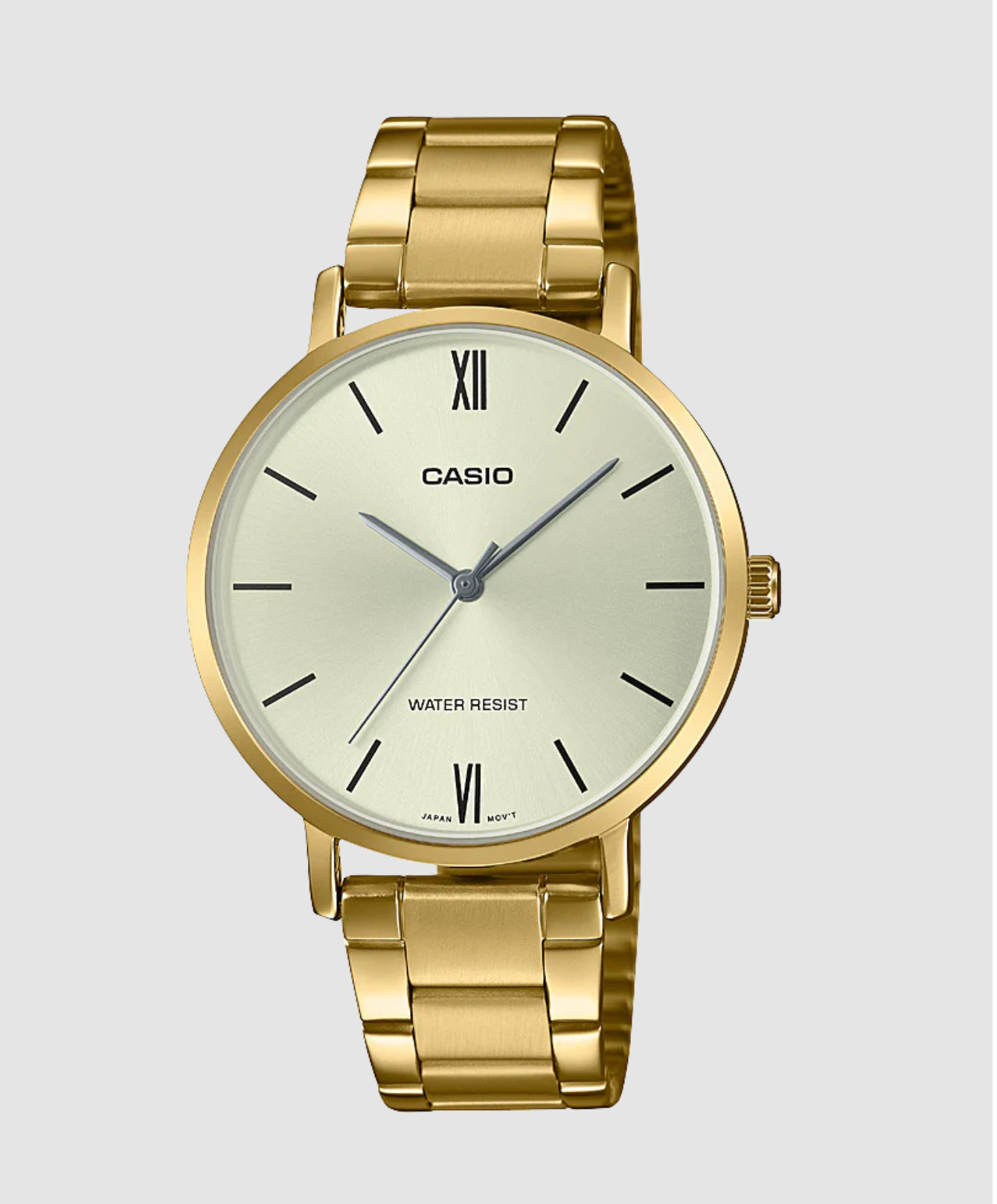 Casio LTPVT01G-9B Gold Tone Watch