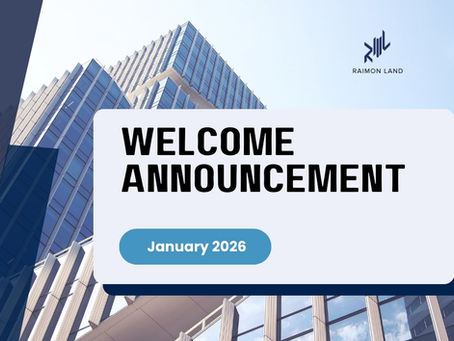 Welcome Announcement - January 2026