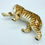 Thumbnail: VTG "Hutschenreuther" Porcelain Walking Tiger Figure