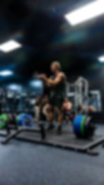 man on a gym