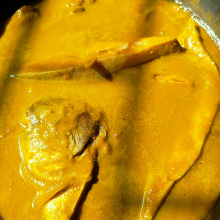 Pomfret Curry - Green Masala