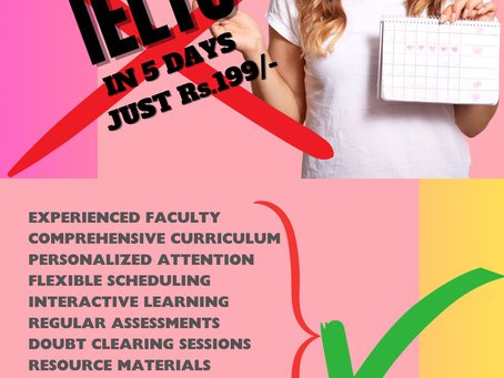 The Myth of Quick IELTS Prep: Why 5, 7, or 15 Days Aren't Enough
