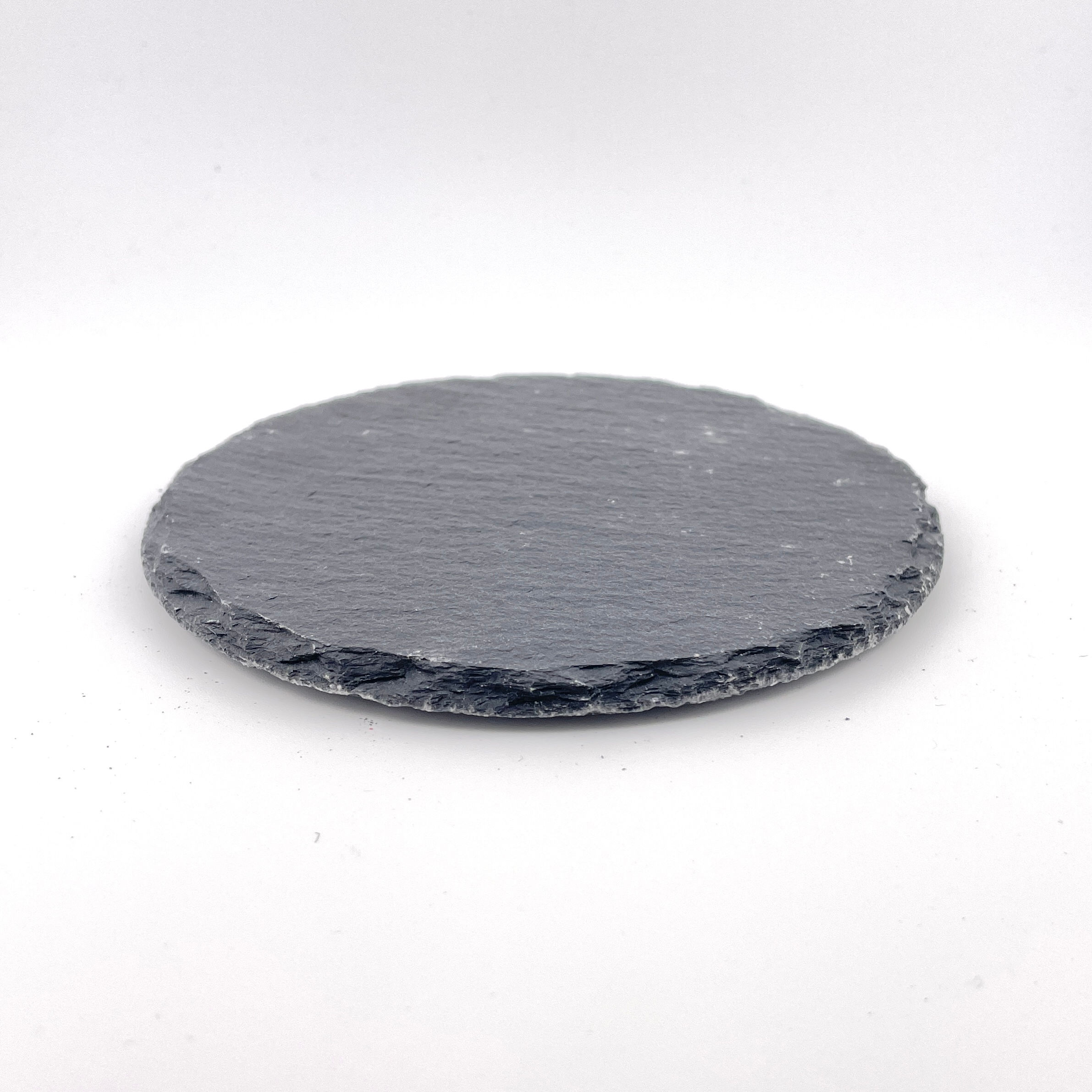 Schiefer- Untersetzer rund