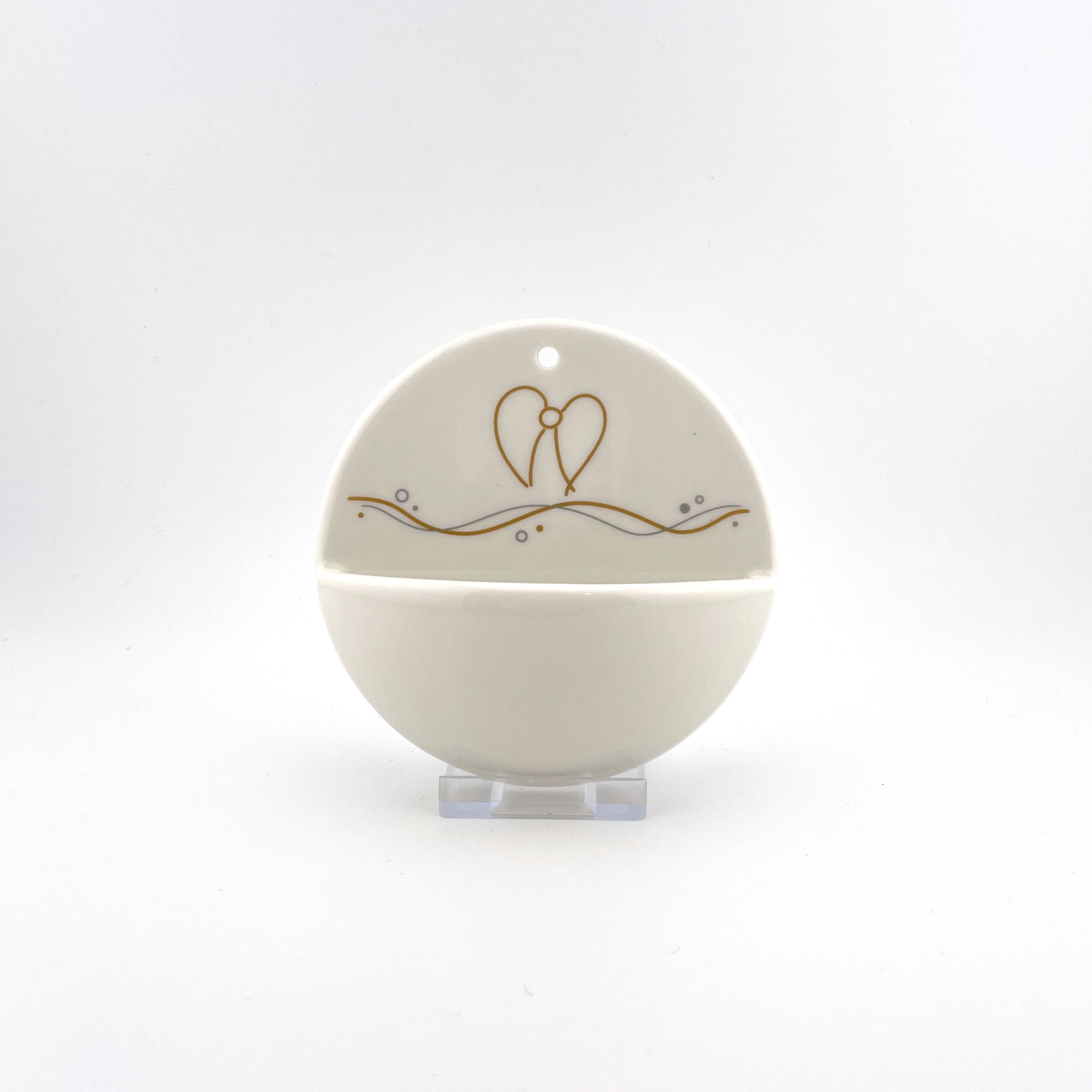 Weihwasserkessel aus Porzellan