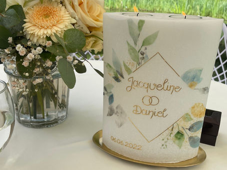 Hochzeitskerzen – Liebevoll gestaltet für euren besonderen Tag