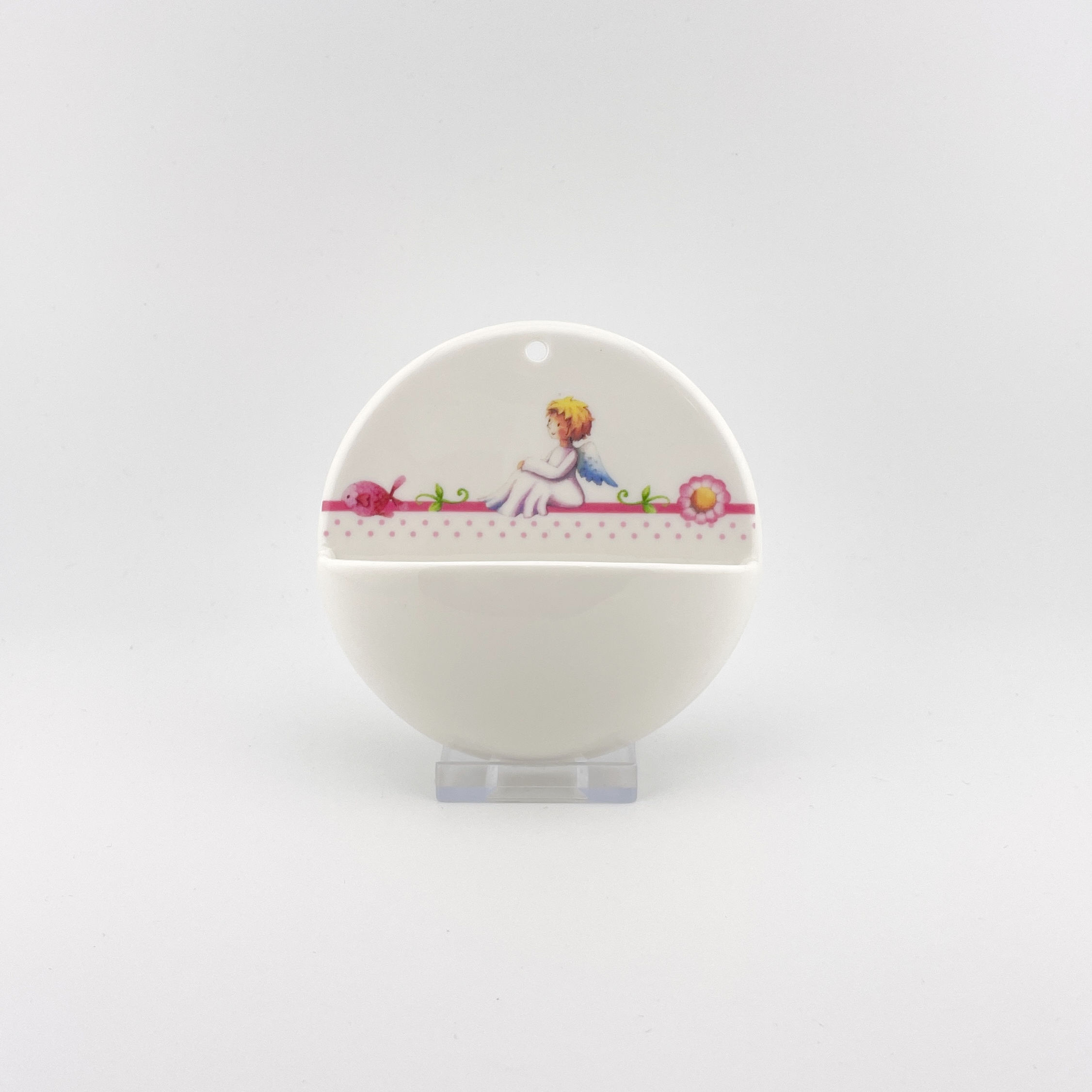 Weihwasserbecken "Engel" Porzellan