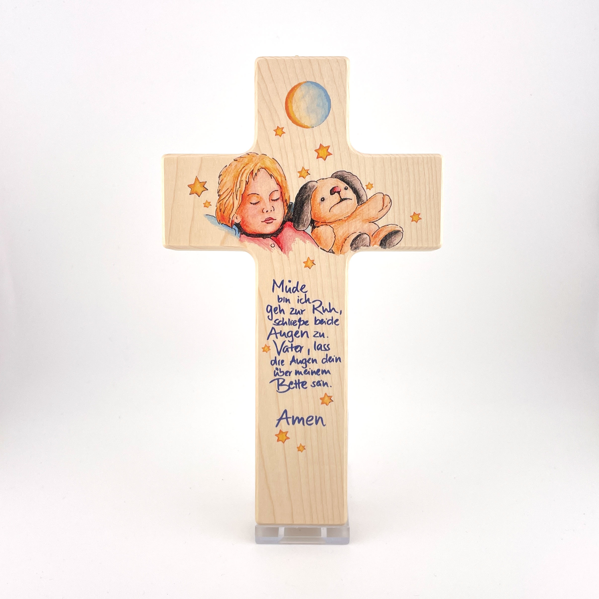 Kinderkreuz Müde bin ich..