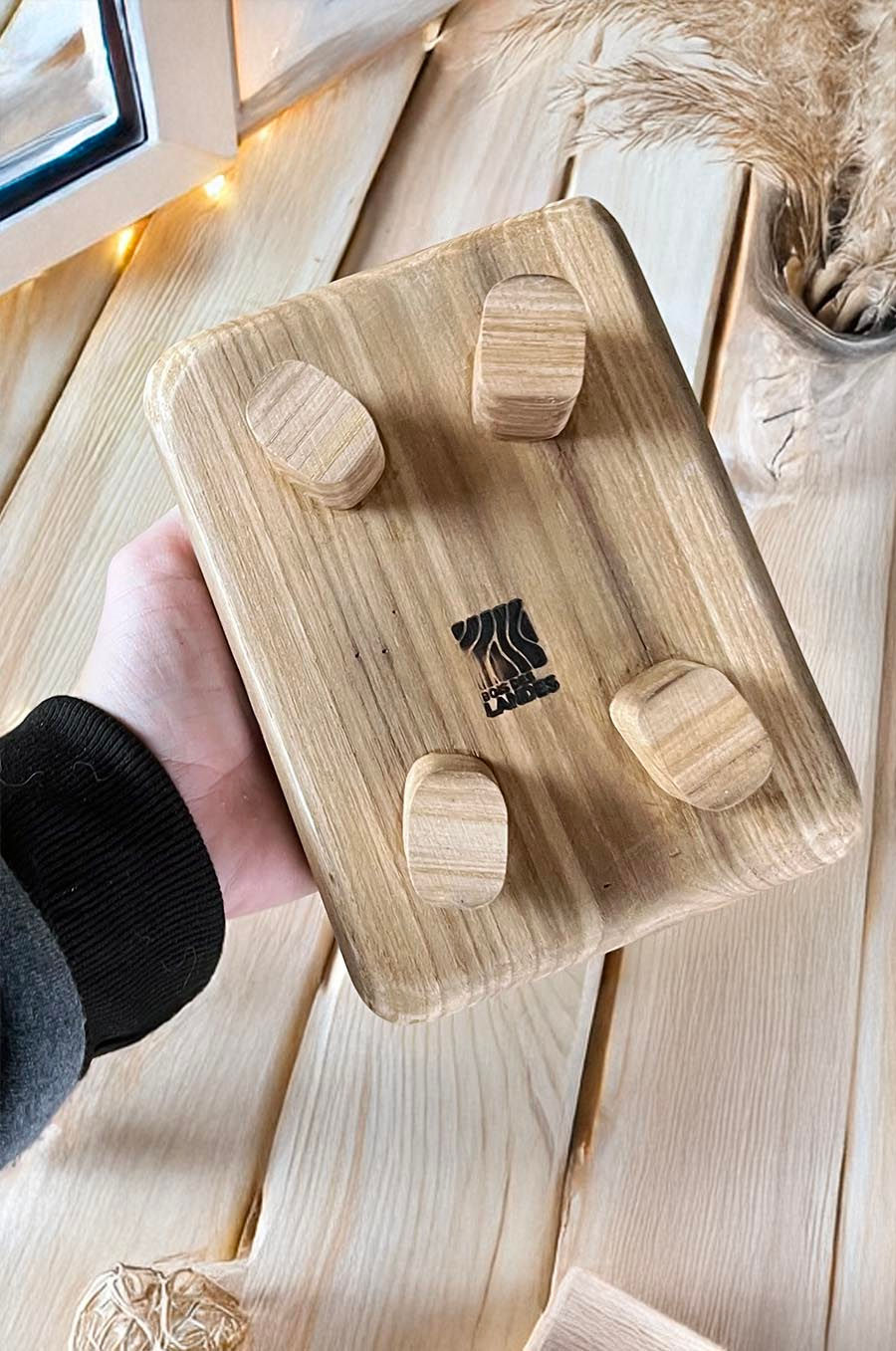 Miniature : Mini Tables ou supports en Chêne Massif (80 ans) huilées et cirées