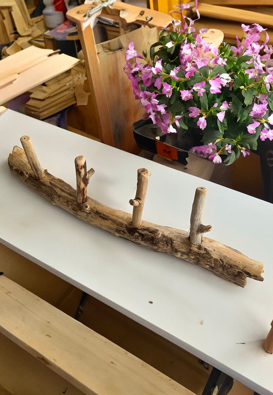 Miniature : Porte Manteau mural en bois flotté