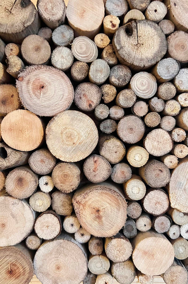 Miniature : Cadre mural décoration en chêne et bois flotté