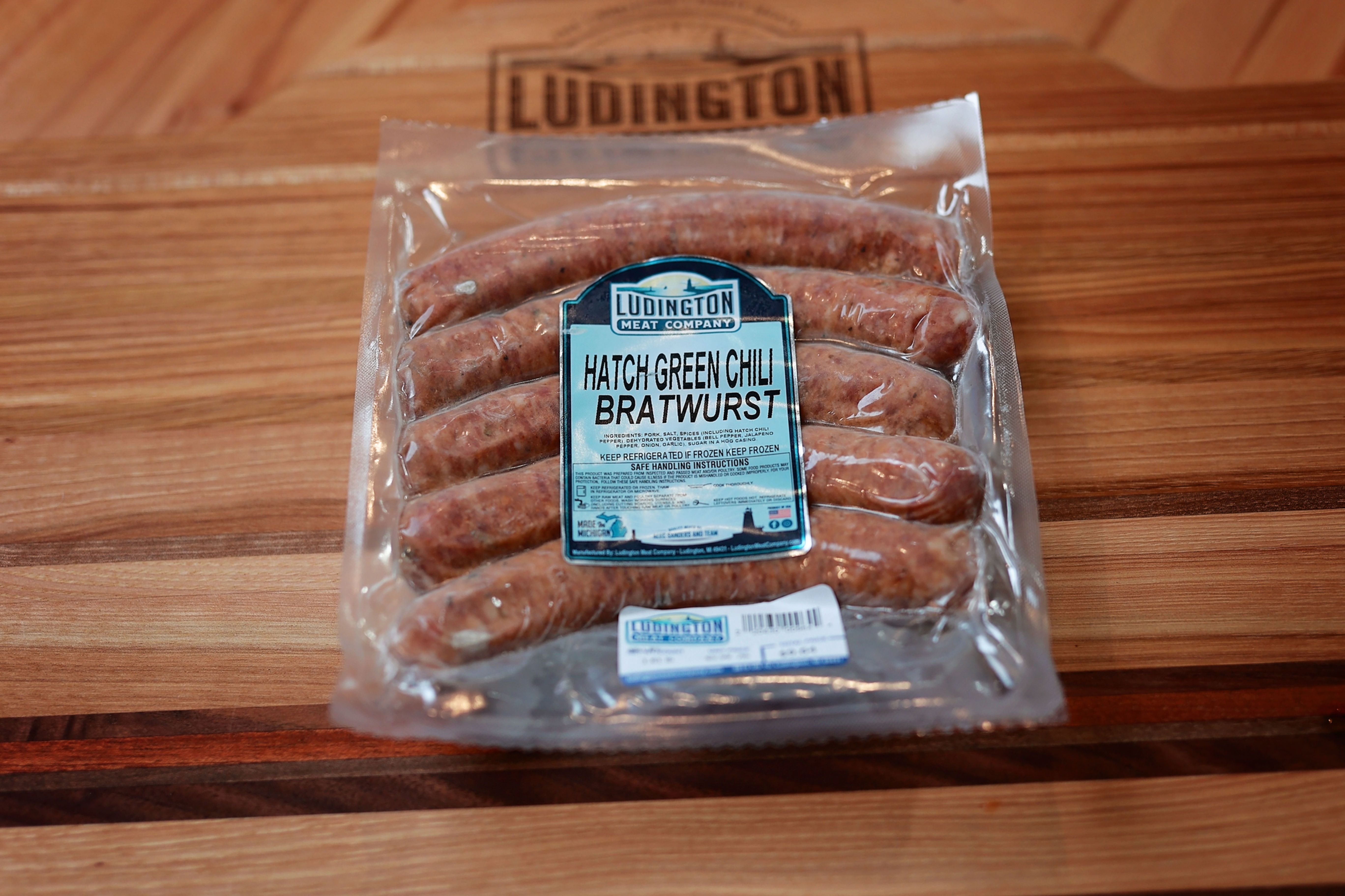 Hatch Green Chili Bratwurst