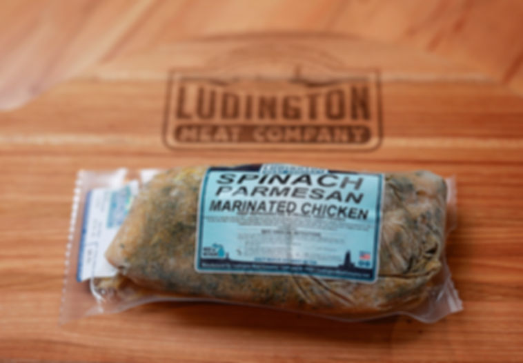 Spinach Parmesan Marinated Chicken