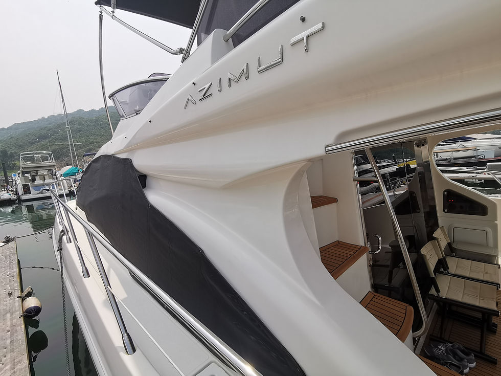 縮圖：Azimut 47 (2007) 連西貢遊艇會藉橋位