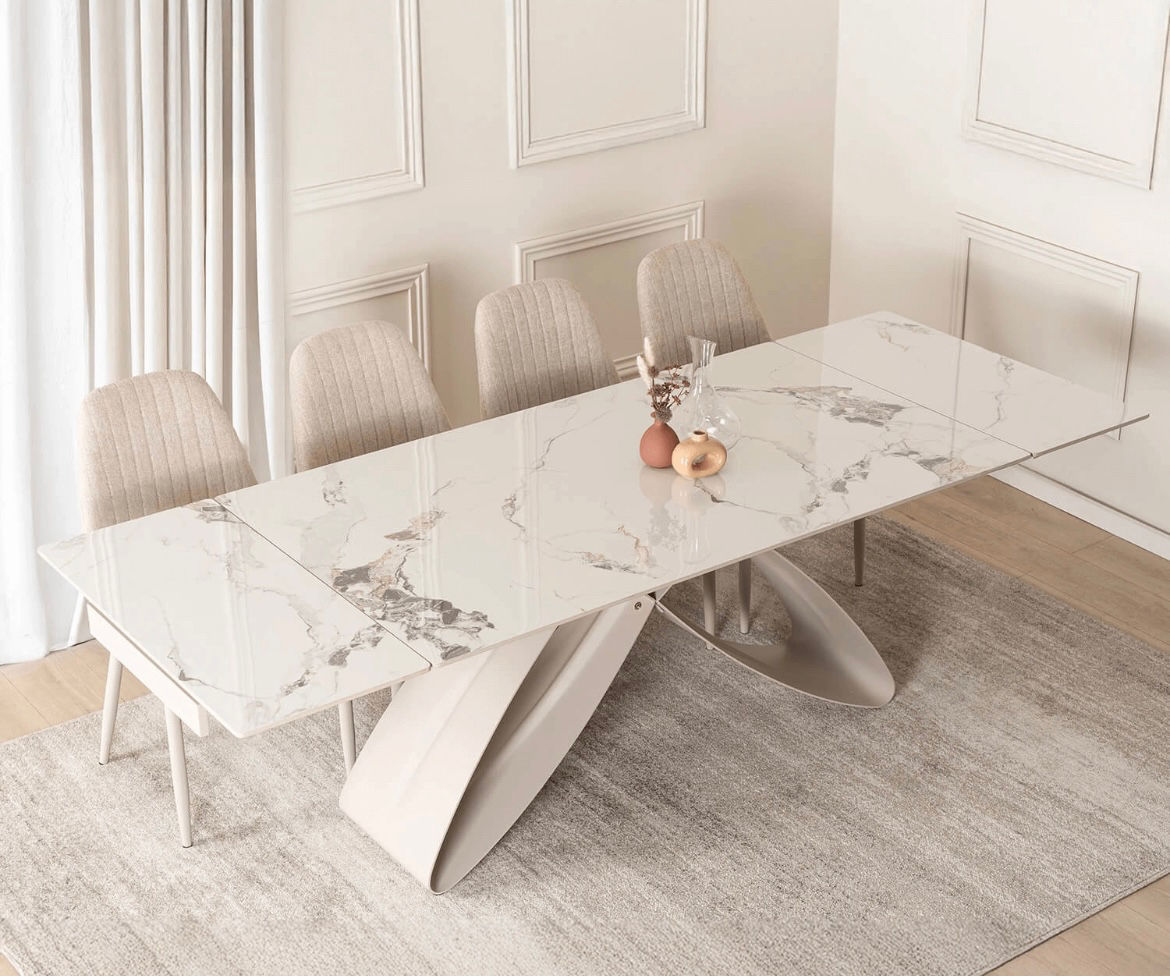 Table Marbelle – Extensible 160 à 240 cm