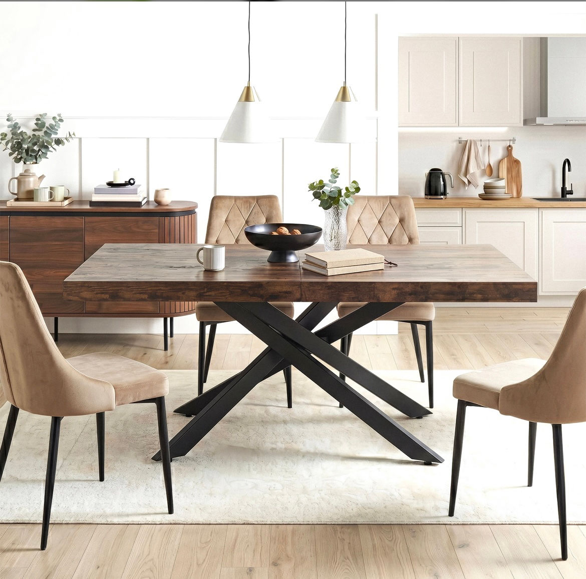 Table Rustika – Extensible 160 à 240 cm