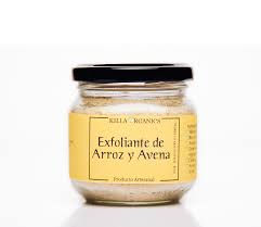 Exfoliante de avena y arroz