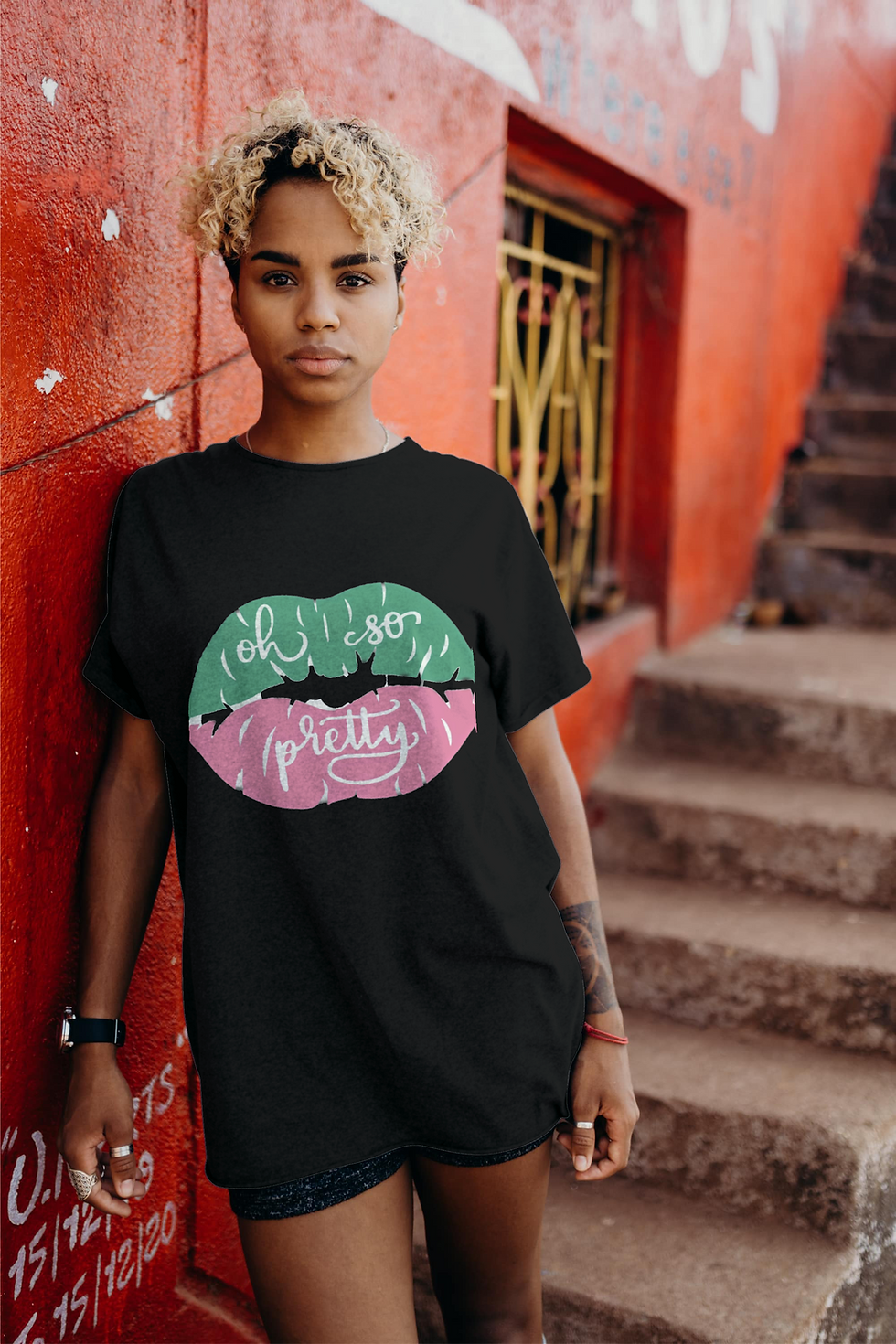 Thumbnail: Oh So Pretty-Unisex 100% Cotton Crew T-Shirt