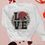 Thumbnail: LOVE Football (DTF)-Unisex Heavy Blend Crewneck Sweatshirt